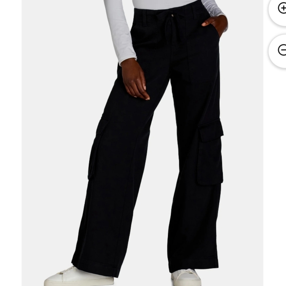 Drawstring Cargo Pants